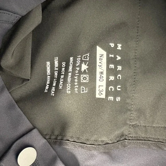 Marcus Pierce Renegade pants 40x36 midnight navy chino - Picture 4 of 9